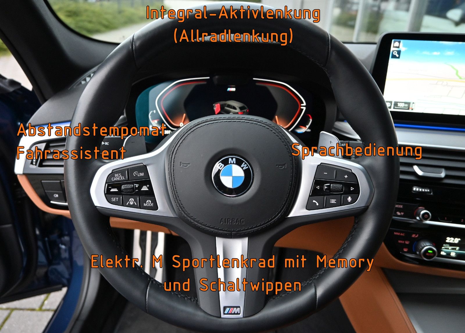 Fahrzeugabbildung BMW 530d xDr. Touring M SPORT °UVP 93.380€°AHK°STHZG