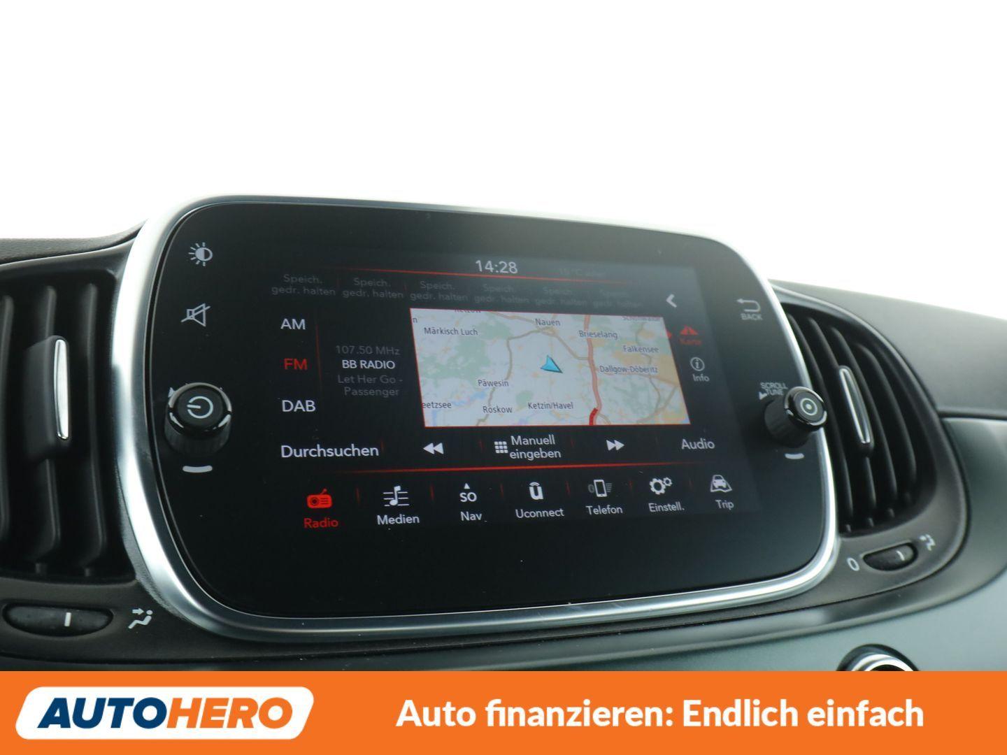 Fiat 500C 1.2 RockStar Aut.*CABRIO*NAVI*PDC*KLIMA*, миниатюра 20