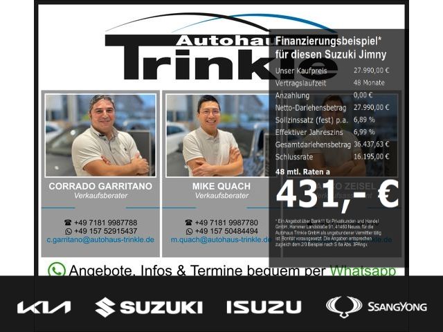 Suzuki Jimny 1.5 Comfort NFZ Allgrip VERFÜGBAR