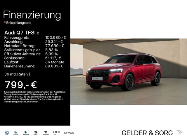 Audi Q7 TFSI e 60 qu. S line Exclusive*Massage*Pano