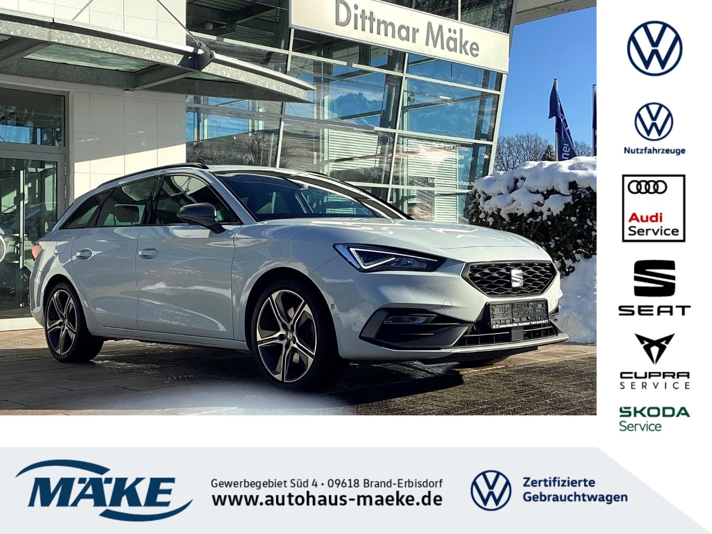 Seat Leon ST FR-Line 1.5 eTSI DSG ACC AHZV LED ALU