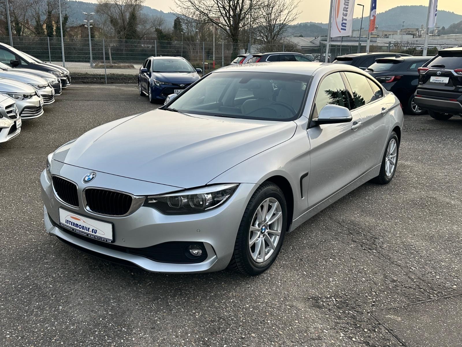 BMW 418d Gran Coupe Advantage LED LEDER NAVI ALU CAM