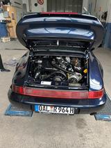 Porsche 964 3800ccm Motor komplett überholt - blaue Porsche 964