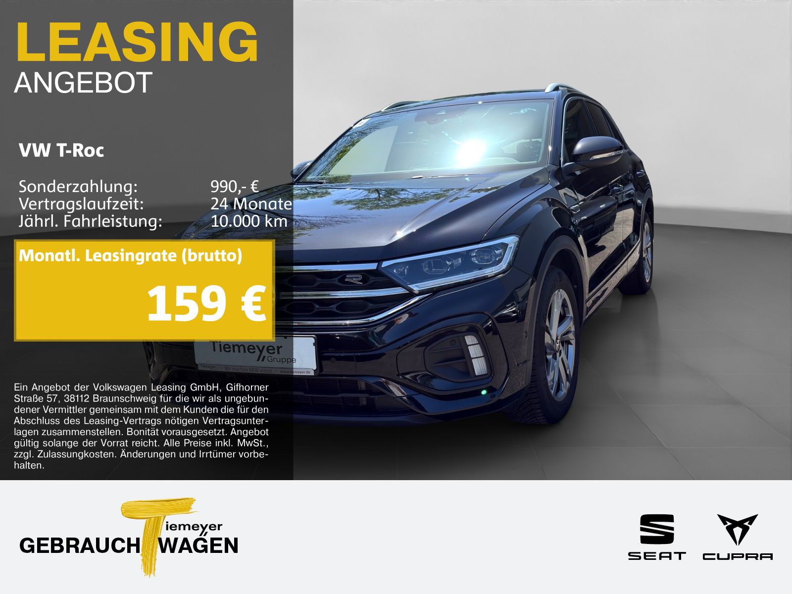 Volkswagen T-Roc 1.0 TSI R-LINE KEYLESS NAVI APP-CON