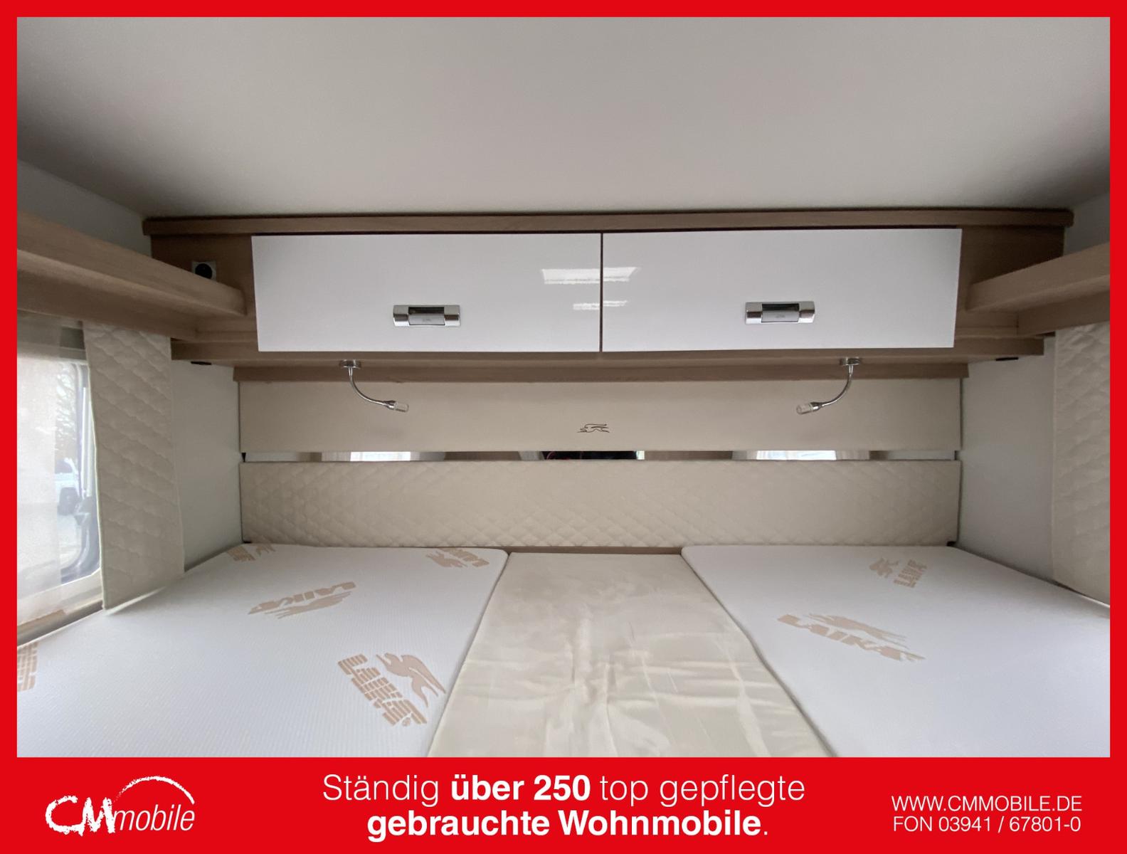 Laika Kosmo 209 - Hub&Einzelbetten - Garage -