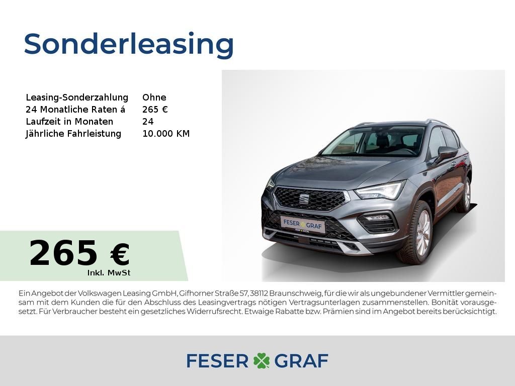 Seat Ateca 2.0 TDI DSG Road Edition LED/Navi/AHK/360°