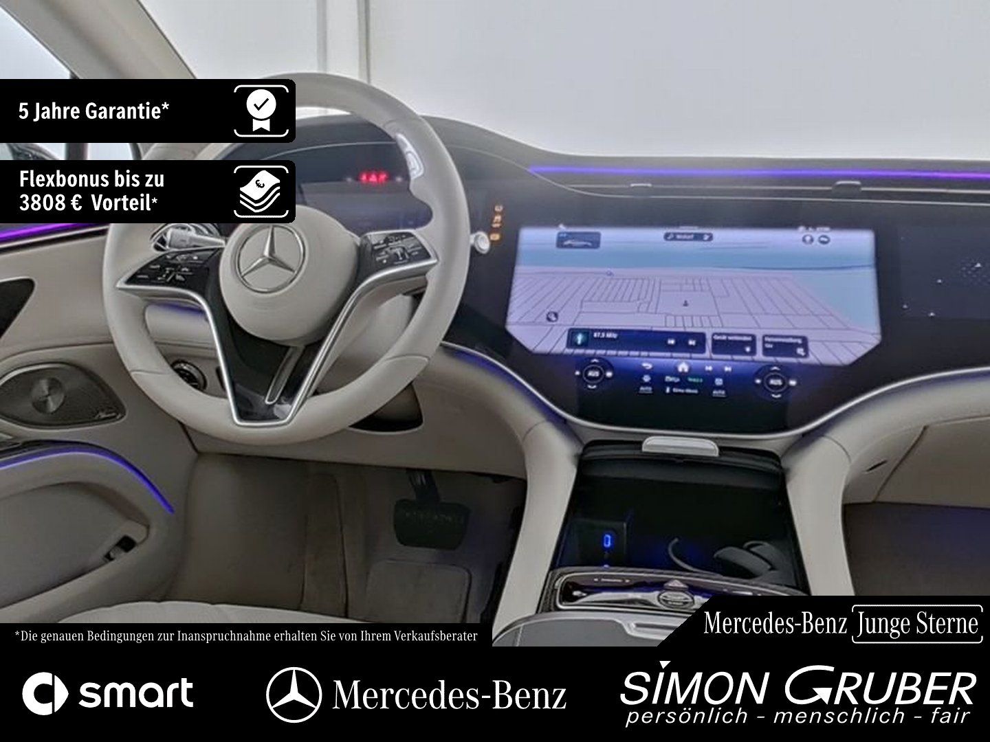 Fahrzeugabbildung Mercedes-Benz EQS 580 4M AMG Drie Pilot Massage 118kwh Mod 26