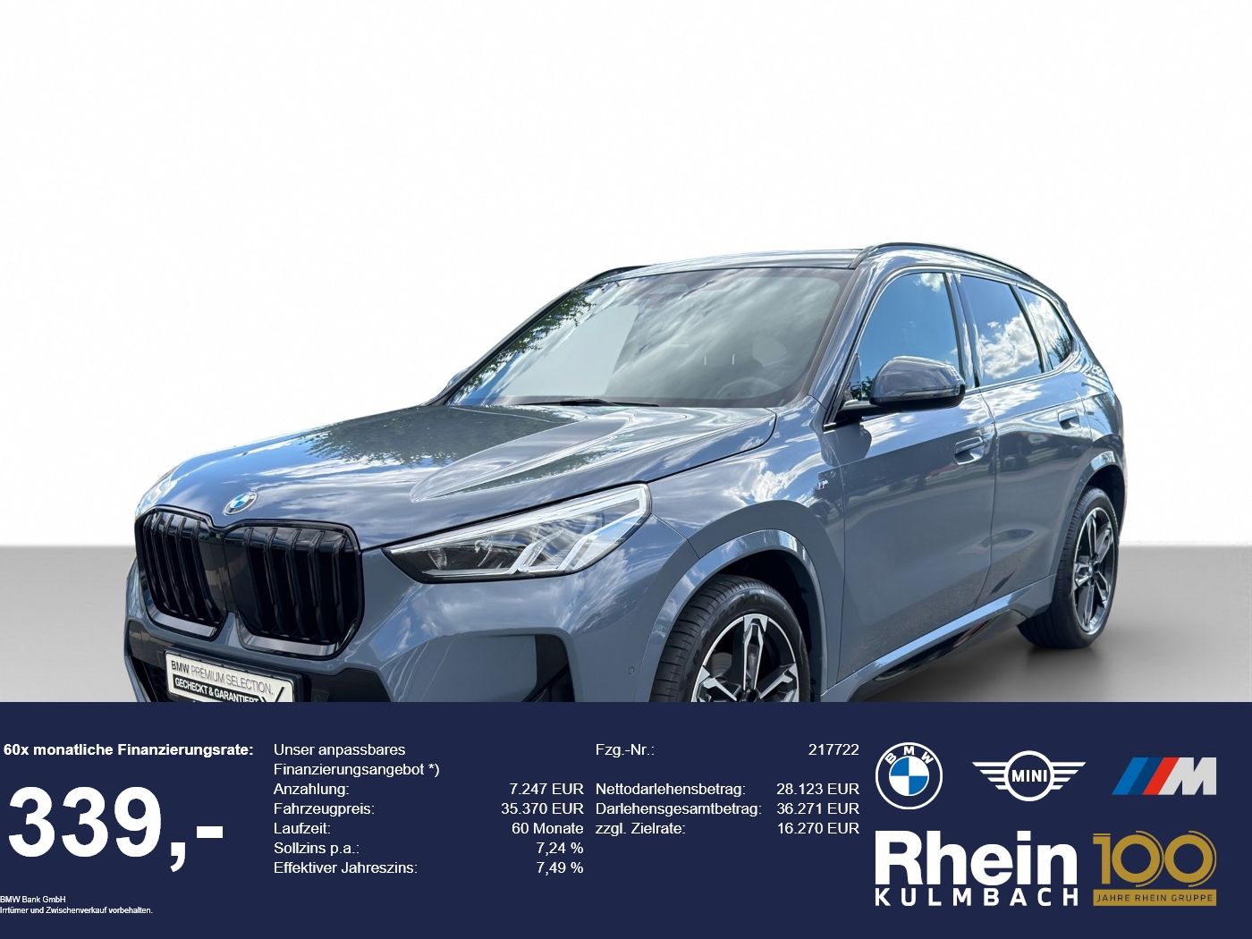 BMW X1 sDrive18d M Sportpaket Navi LED AHK Hifi h&k