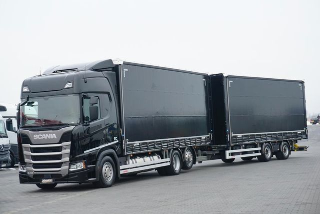 Scania R 410 / LNG / ACC / EURO 6 / ZESTAW PRZEJAZDOWY