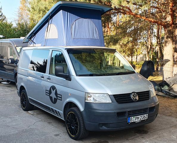 Volkswagen T5 Camper 1,9 tdi 105 PS Klima Aufstelldach Bett