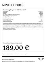 MINI Cooper C Head-Up DAB LED Pano.Dach Komfortzg. - MINI Cooper C Gebrauchtwagen