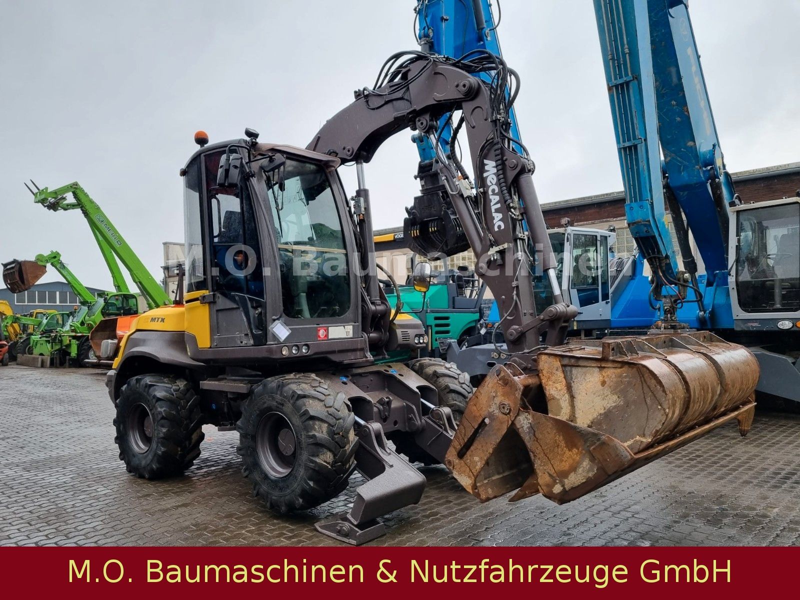Fahrzeugabbildung MECALAC 12 MTX  /VSA / ZSA / Knickarm/ AC / 3in1 / Gabel