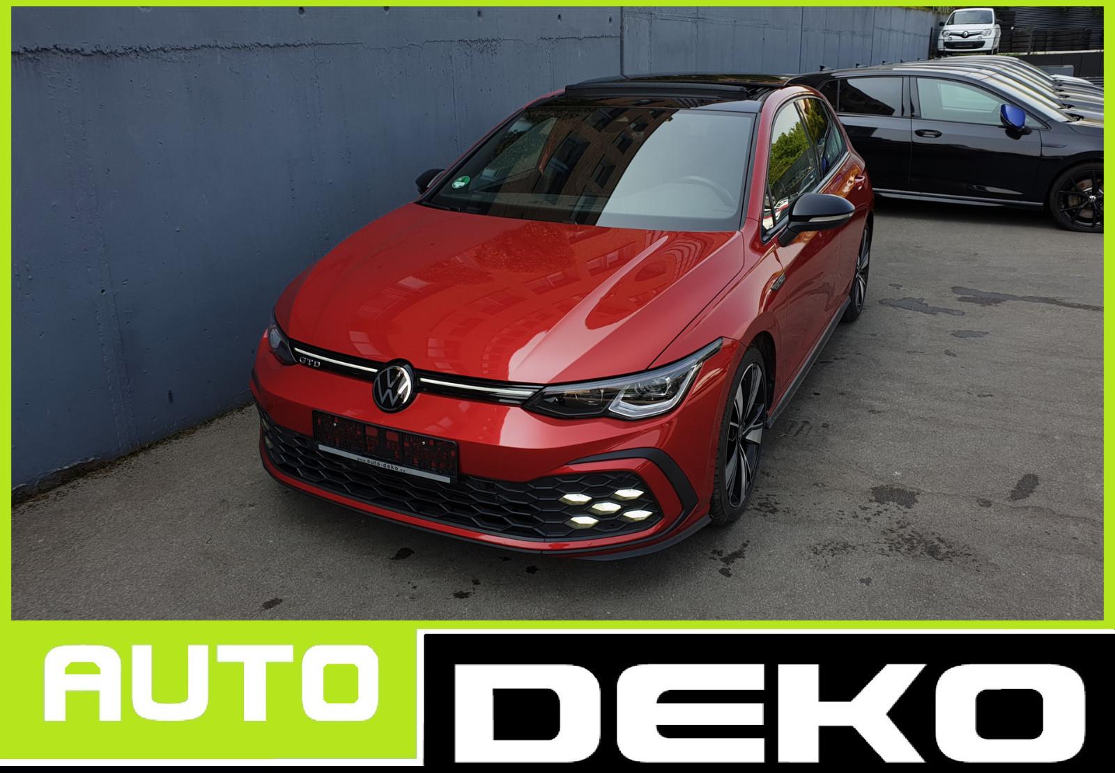 Volkswagen Golf 8 GTD DSG Black*Pano/Matrix/ACC/AHK/K-less