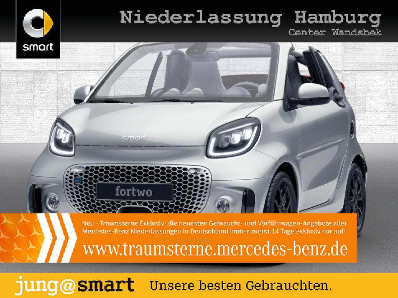 Smart fortwo EQ cabrio/Prime/22kW/SHZ/Excl/LED/Kamera/