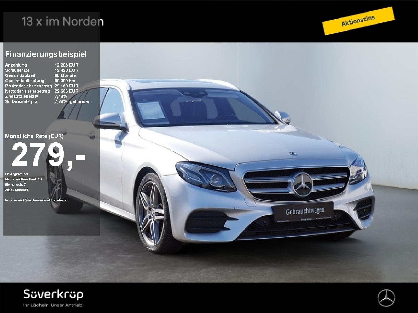 Mercedes-Benz E 450 T 4M AMG AVANTGARDE BURM COMAND WIDE MEMO