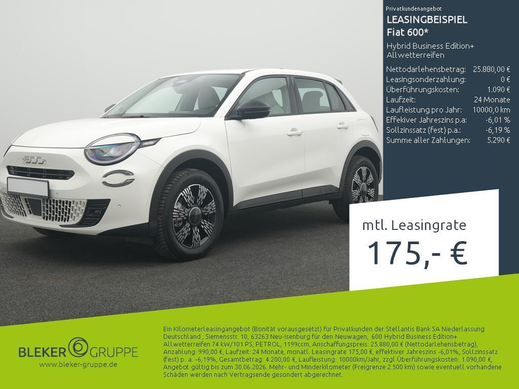 Fiat 600 Hybrid Business Edition+ Allwetterreifen