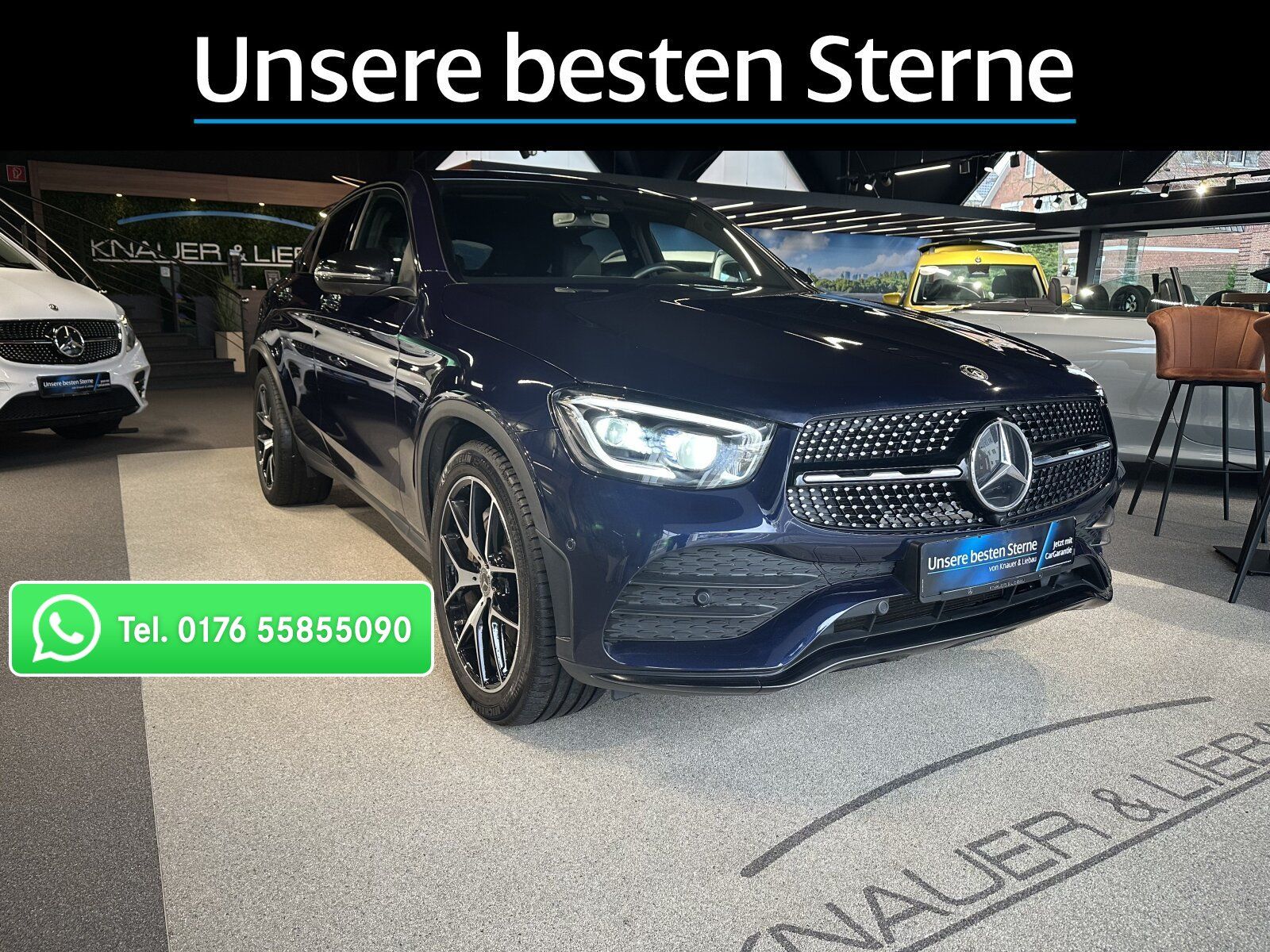 MERCEDES-BENZ GLC 300d 4M Cp AMG-Line*AHK*SHD*Burmester*360°*