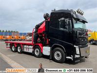 Volvo FH 540 8x4 HMF 85 Tonmeter laadkraan + Fly-Jib J