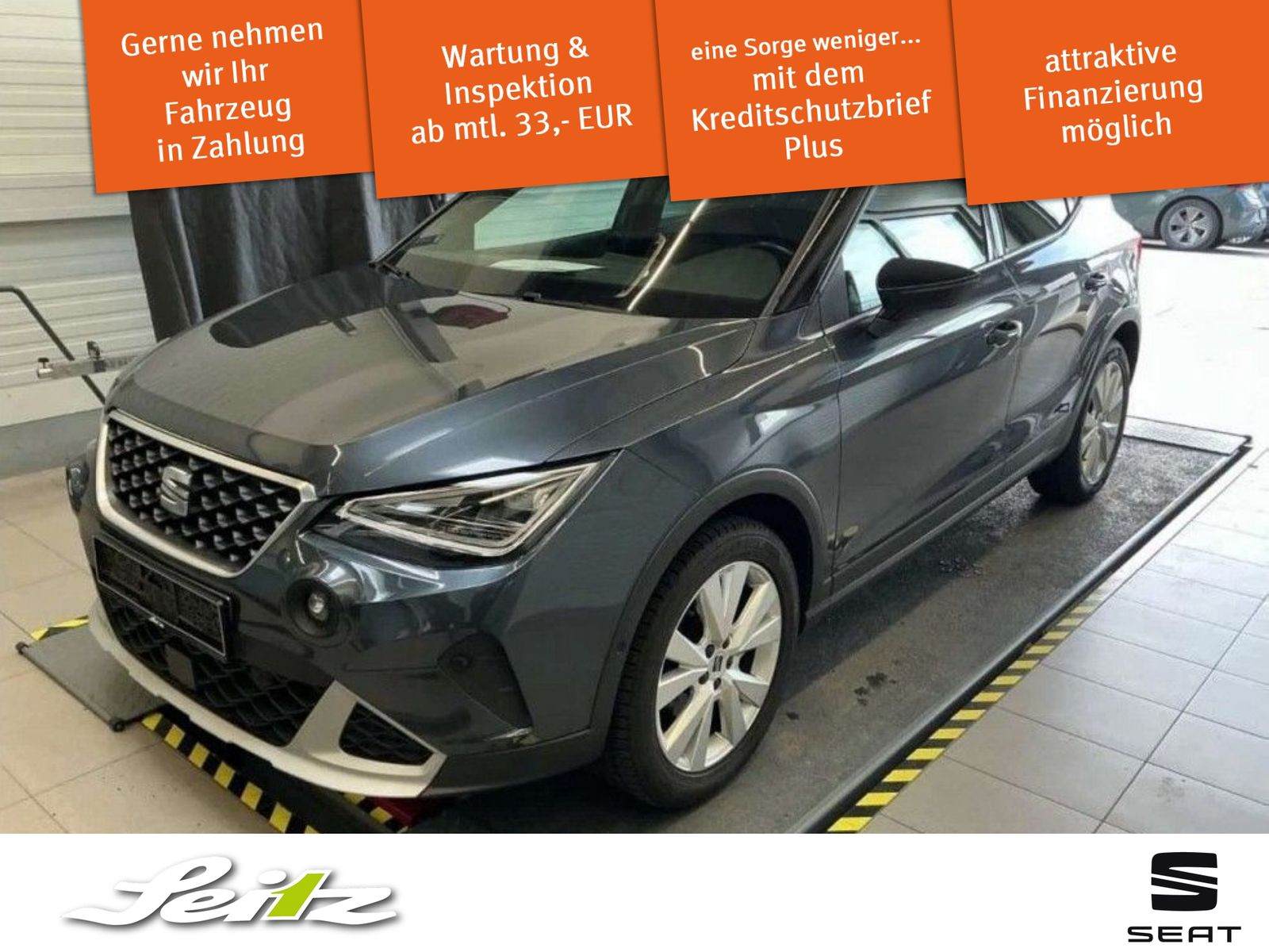 SEAT Arona 1.0 TGI Xperience *LED*KAMERA*NAVI*SITZHZG