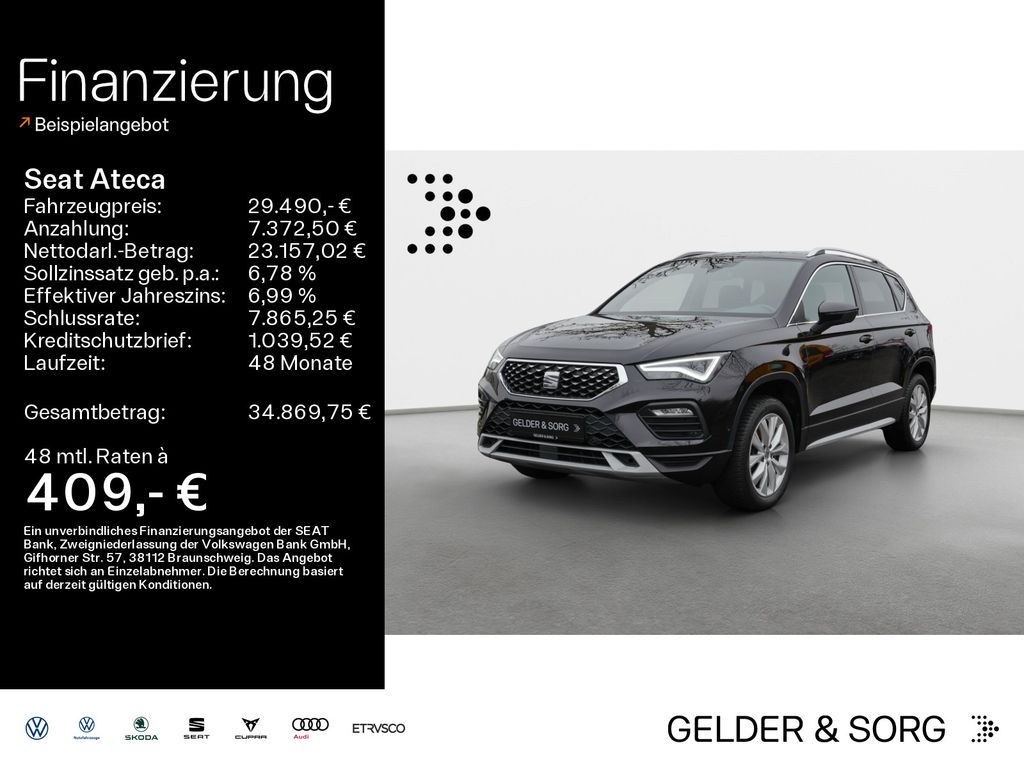 Seat Ateca Xperience 2.0 TDI LED*AHK*RFK*ACC*Navi