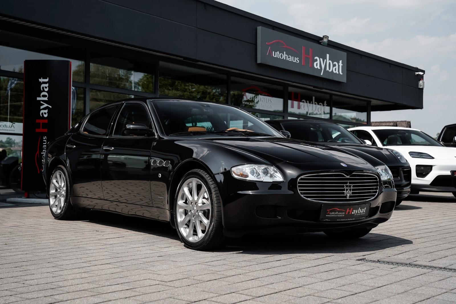 MASERATI QUATTROPORTE 4.2 V8 400ch BVA - CUIR - BOSE - SUSPENSION SKYHOOK - GPS - SIÈGES CHAUFFANTS