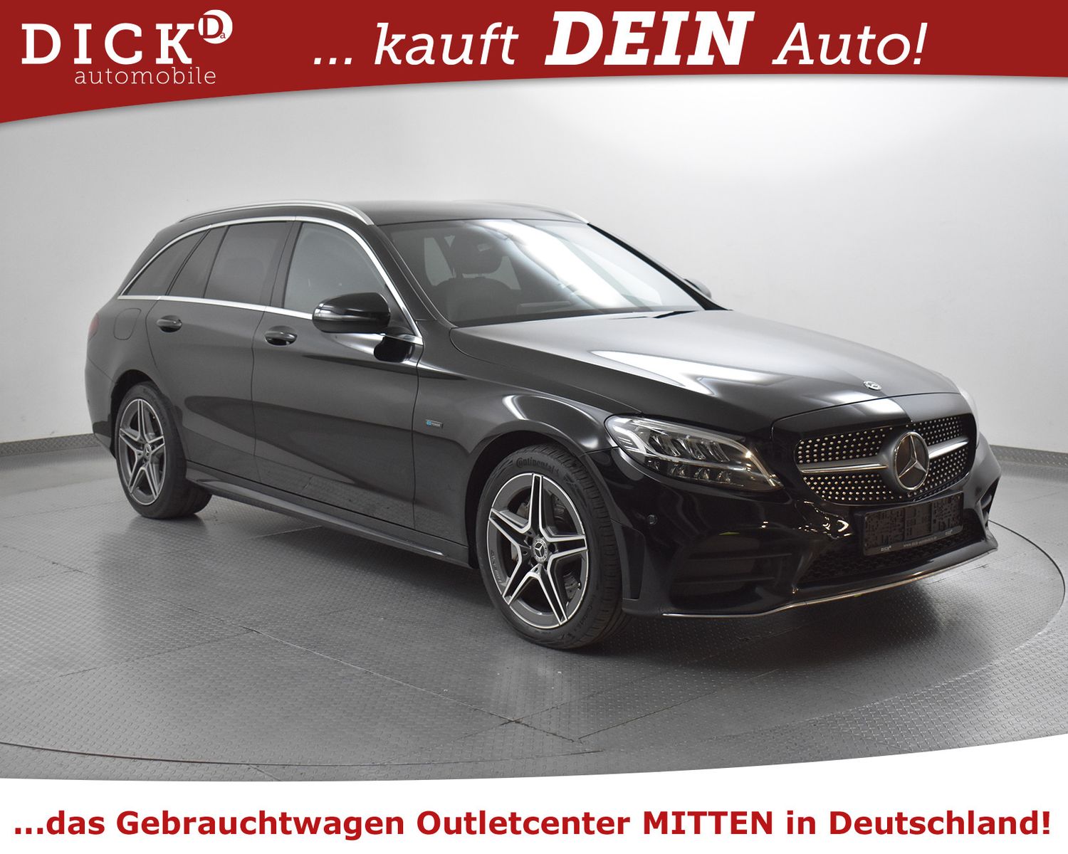 Fahrzeugabbildung Mercedes-Benz C 300de T 9G 2X AMG Line NAVI+KAM+STANDHZ+LED+18