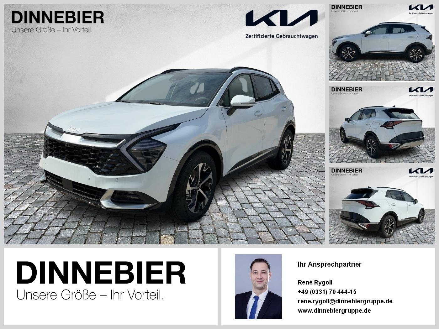 Kia Sportage Spirit 1.6T AWD+LED+360°+Glasdach