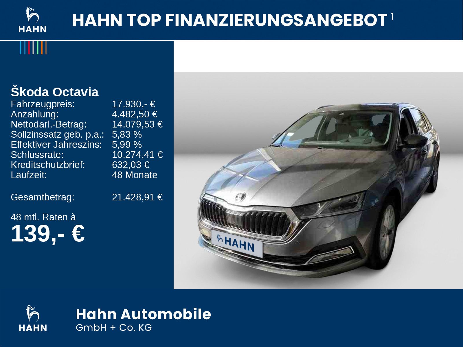 Skoda Octavia Combi 1.4TSI iV DSG Style Matrix AHK HUD imagem 2
