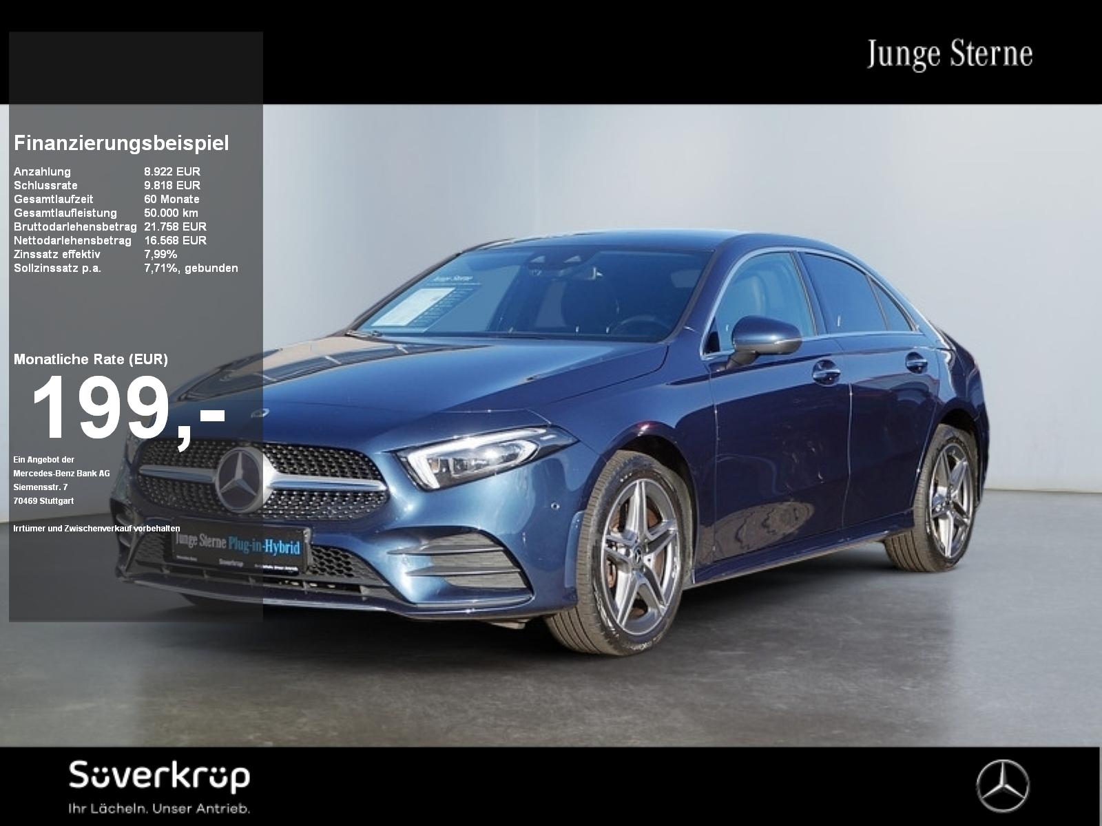 Mercedes-Benz A 250 e AMG MULTI 360 KAMERA PANO SPUR PDC SHD