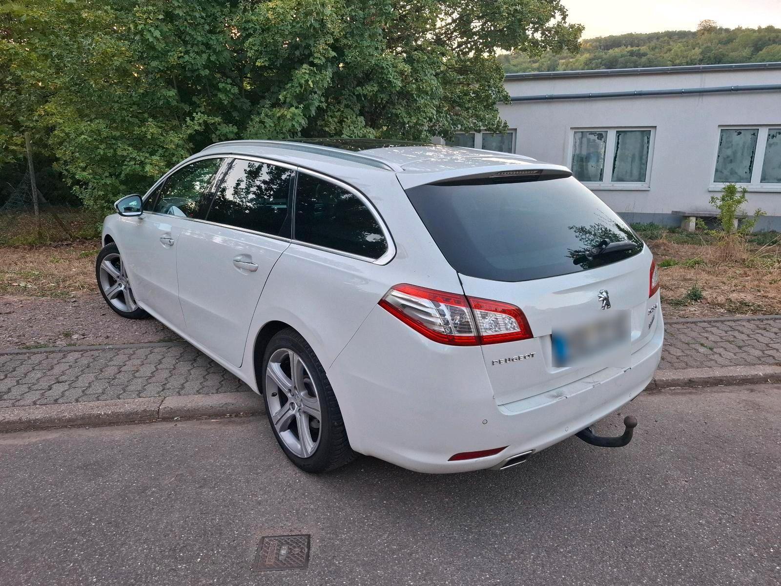 Peugeot 508 2012 — engine 204 HP (150kW)