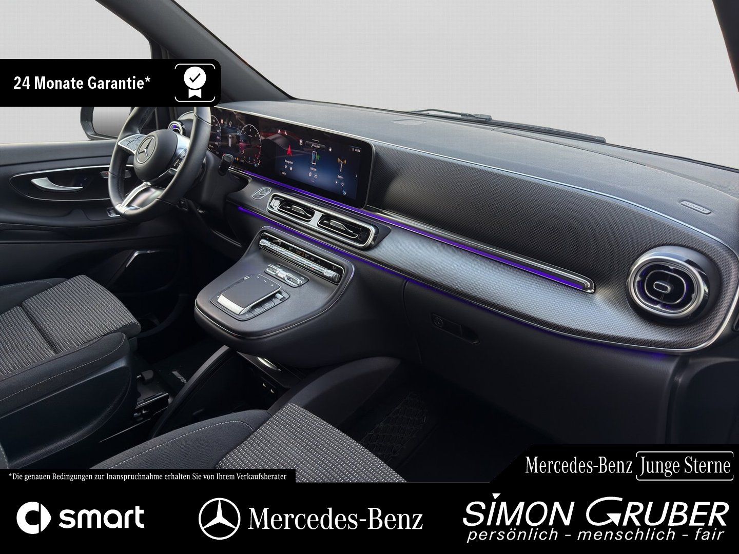 Fahrzeugabbildung Mercedes-Benz V 220 d Lang Style AMG 7Sitze Burmester elTüren