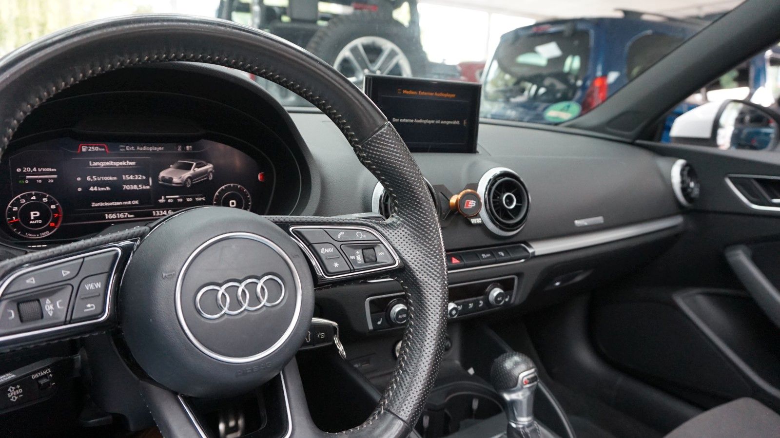 Fahrzeugabbildung Audi A3 Cabriolet S-Line Verbrauch nur 5,2L/100