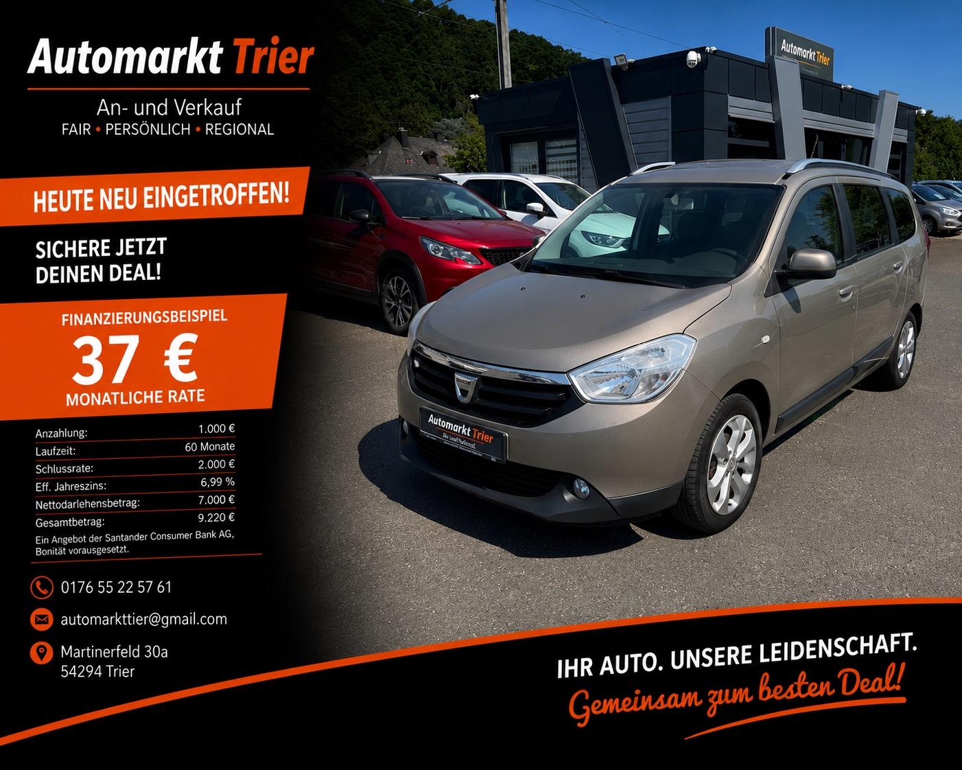 Dacia Lodgy, 2013