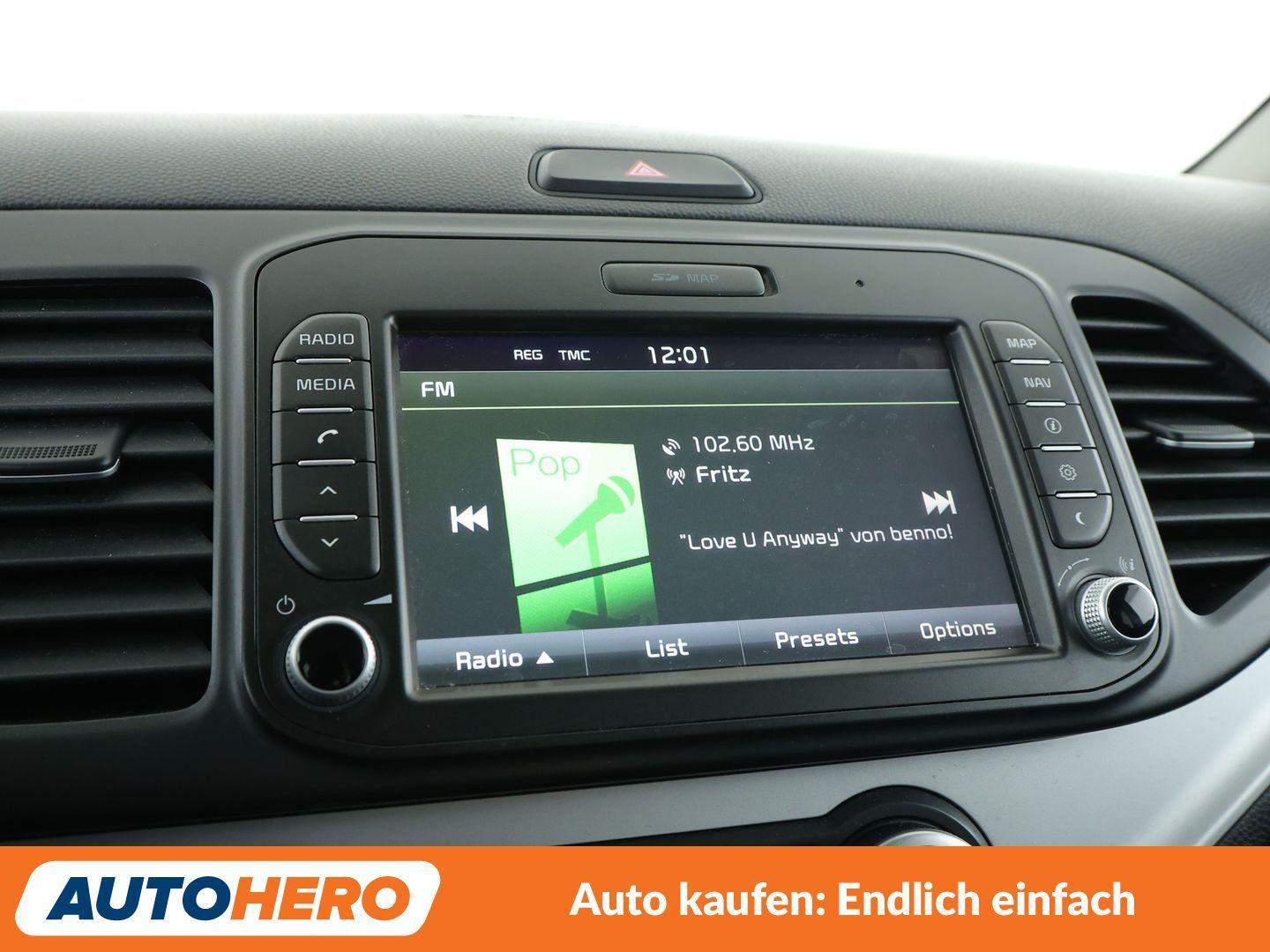 Kia Picanto 1.2 UEFA Euro 2016*NAVI*TEMPO*CAM*KLIMA*