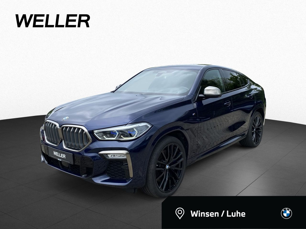 BMW X6 M50d B&amp;W,SkyLounge,Laser,HUD,St+Go,360°,AHK