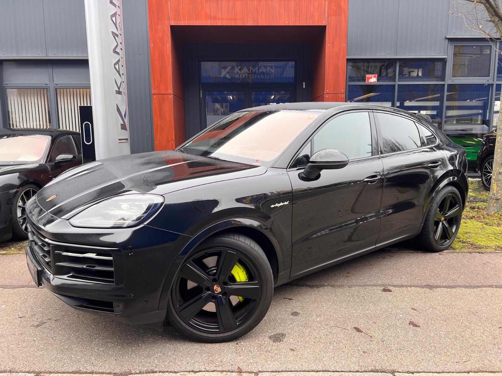 Porsche Cayenne Coupe S E-Hyb Clubleder · Carbon · Black