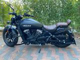 Indian Scout Bobber mit Miller Abgasanlage - INDIAN SCOUT BOBBER