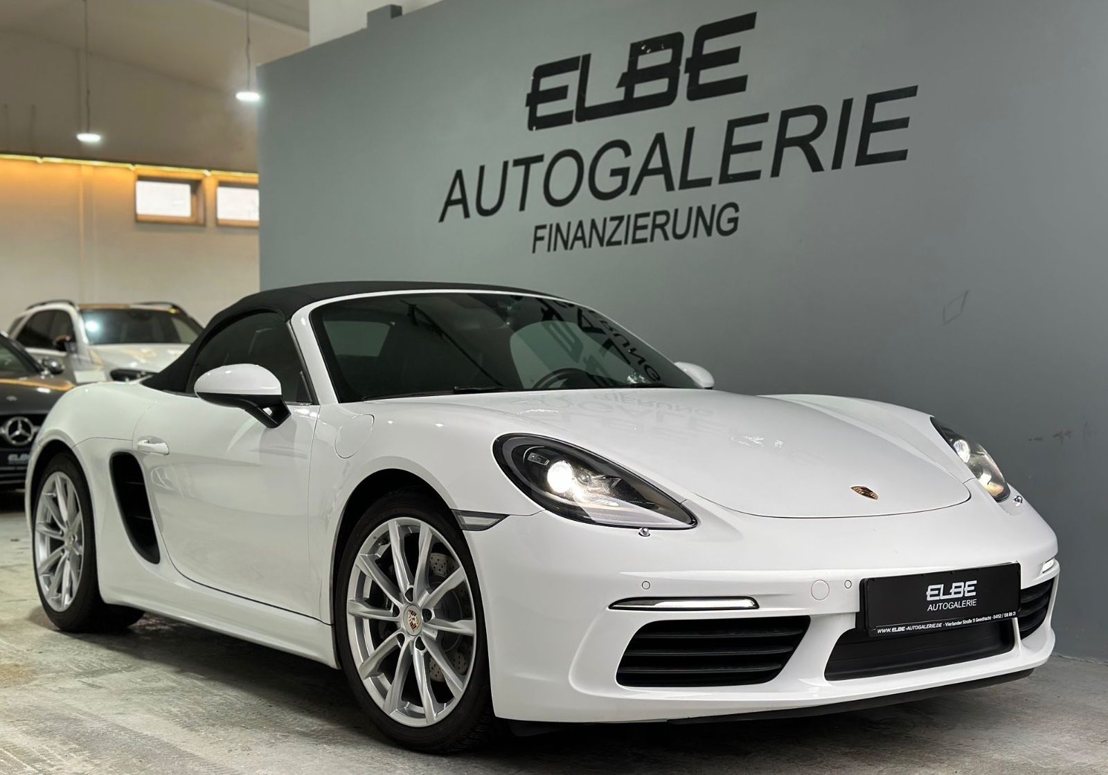 PORSCHE 718 Boxster Spyder Turbo KAT Voll 2.Hand Leder