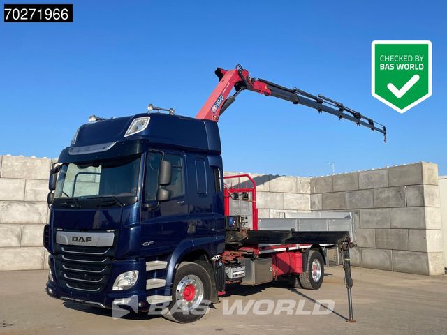 DAF CF 530 4X2 HMF 1820-RC Kran Crane Retarder Space