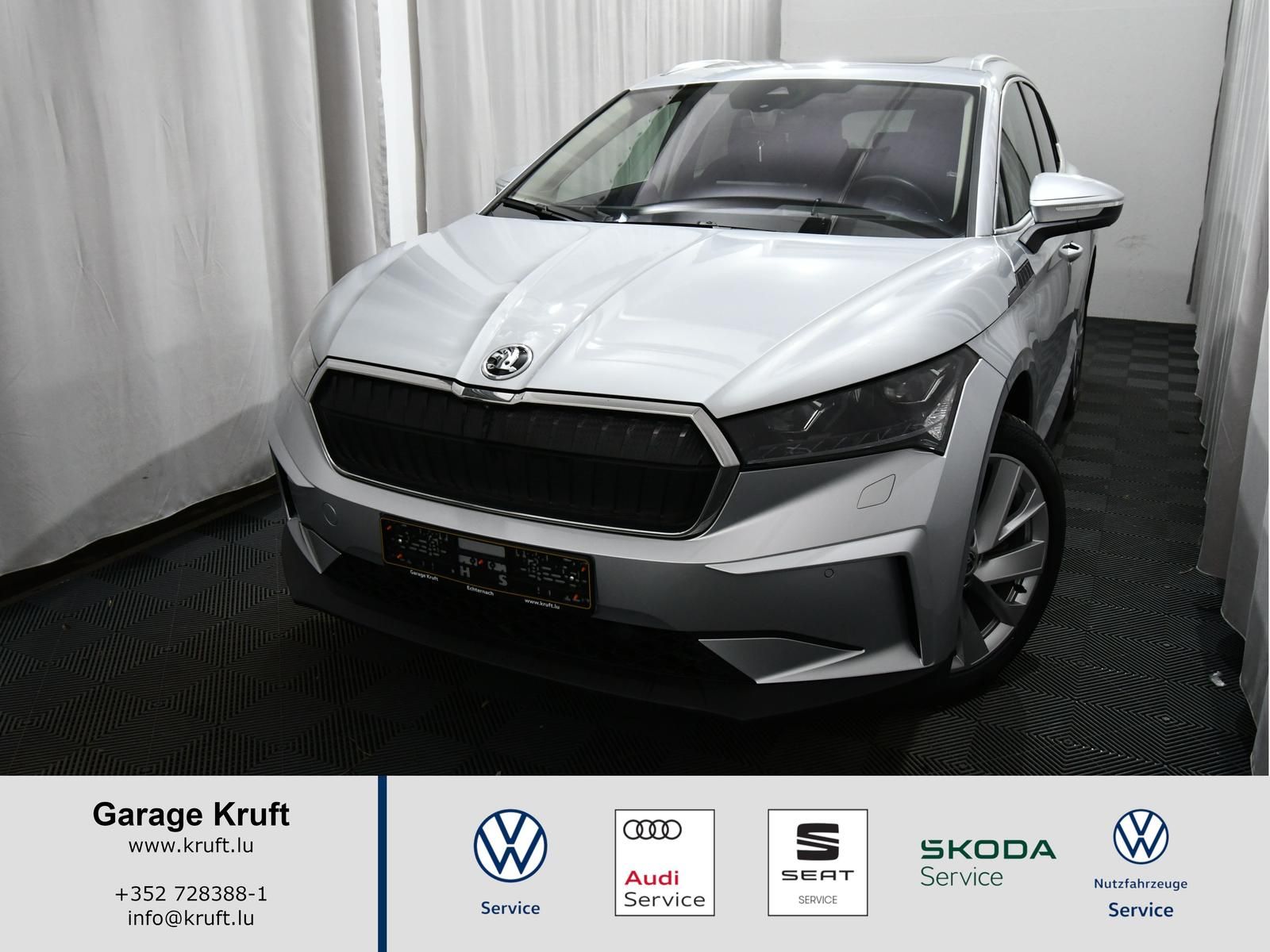 Skoda Enyaq IV 60, Leder, AHK, Pano., Area View, HuD