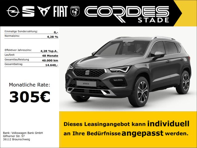 Seat Ateca Road Edition 1.5 TSI AHK AT 305 € ohne Anz