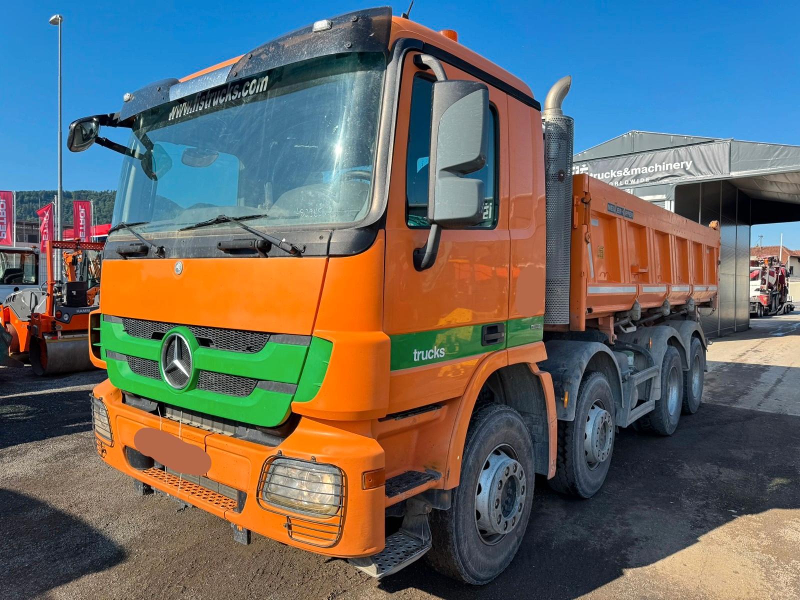 Mercedes-Benz ACTROS 3541 8X4 Meiller bordmatic tipper