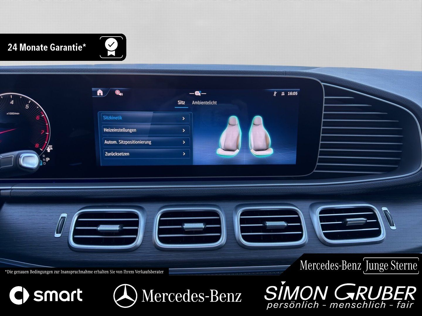 Fahrzeugabbildung Mercedes-Benz GLE 450 4M AMG Night Pano Standhzg Burm Airmatic