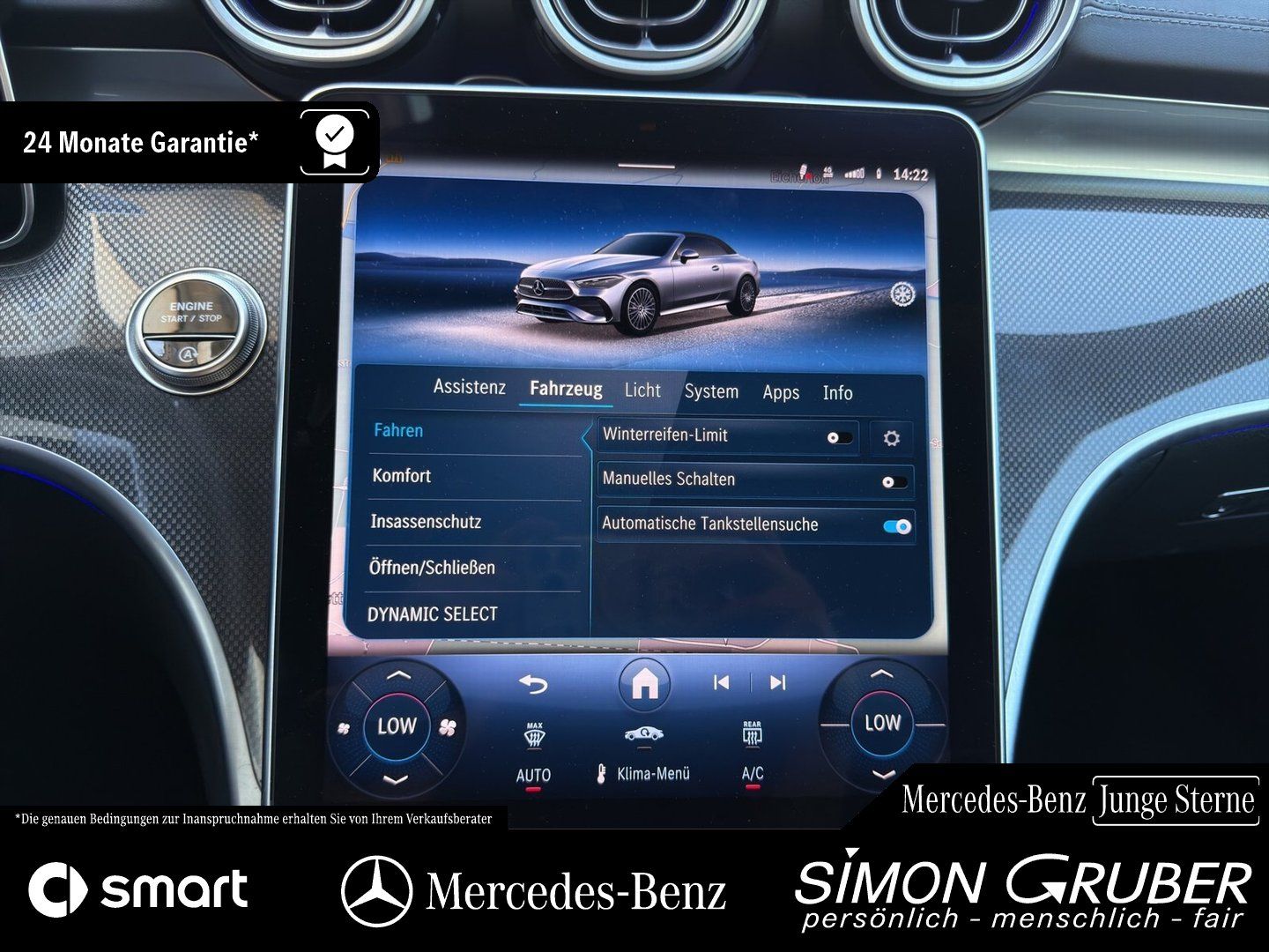 Fahrzeugabbildung Mercedes-Benz CLE 200 Cabrio AMG Ambi+ KeyGo Memo 19Zoll