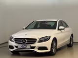 Mercedes-Benz C 180 Avantgarde Navi AHK LED Teilleder - Mercedes-Benz C 180 mit Benzin-Antrieb: Limousine, Schaltgetriebe