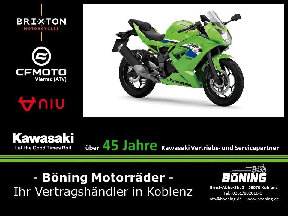 Kawasaki Ninja125 - ABS - 2026er - alle Farben vorrätig