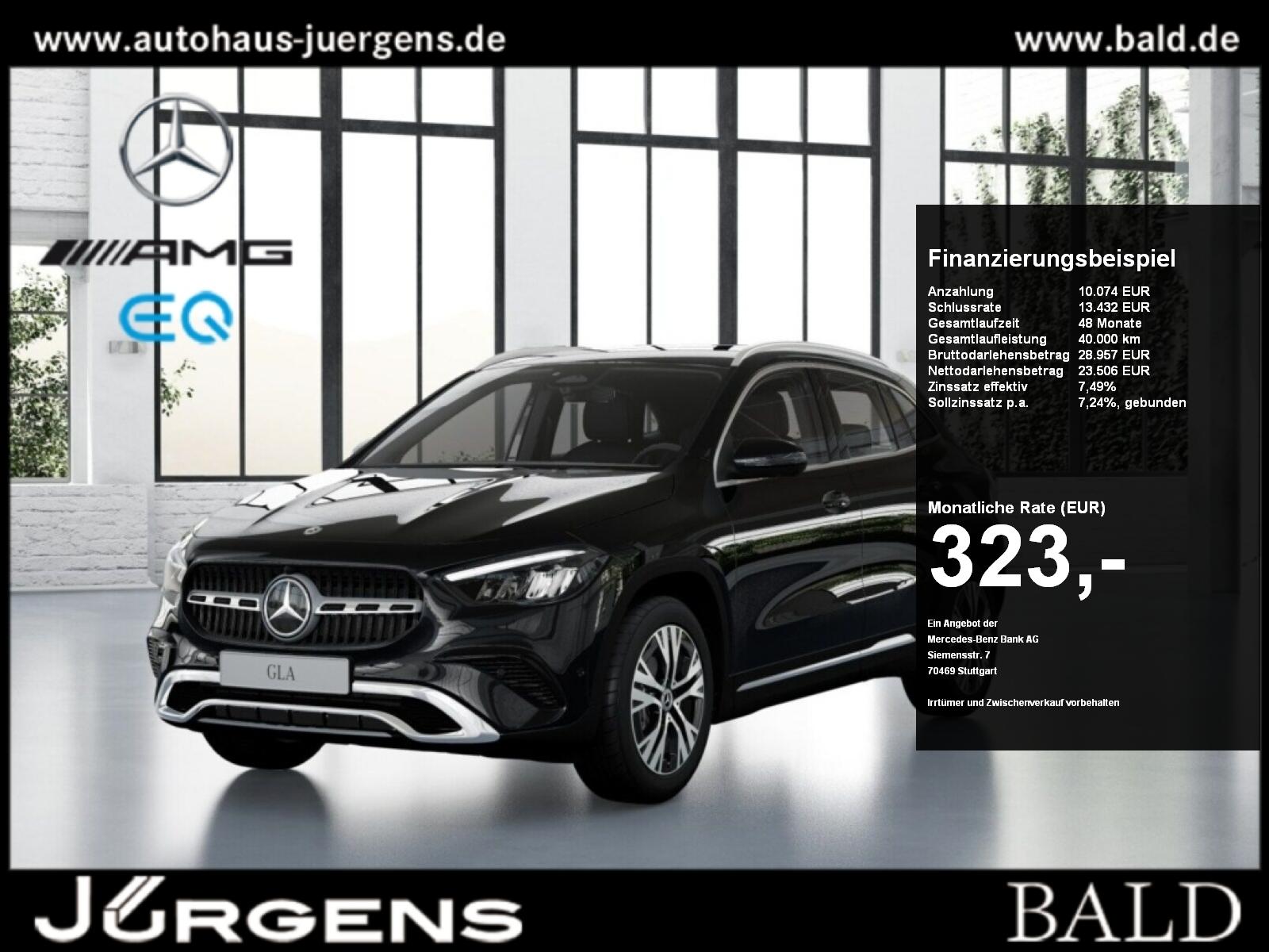 Mercedes-Benz GLA 180 Progressive/LED/360/Totw/Winter/SHZ/18'