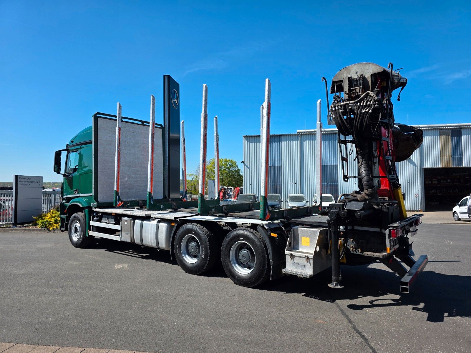 Fahrzeugabbildung Mercedes-Benz Arocs 2651 L 6x4 Cranab TZ12.2 (9,3)