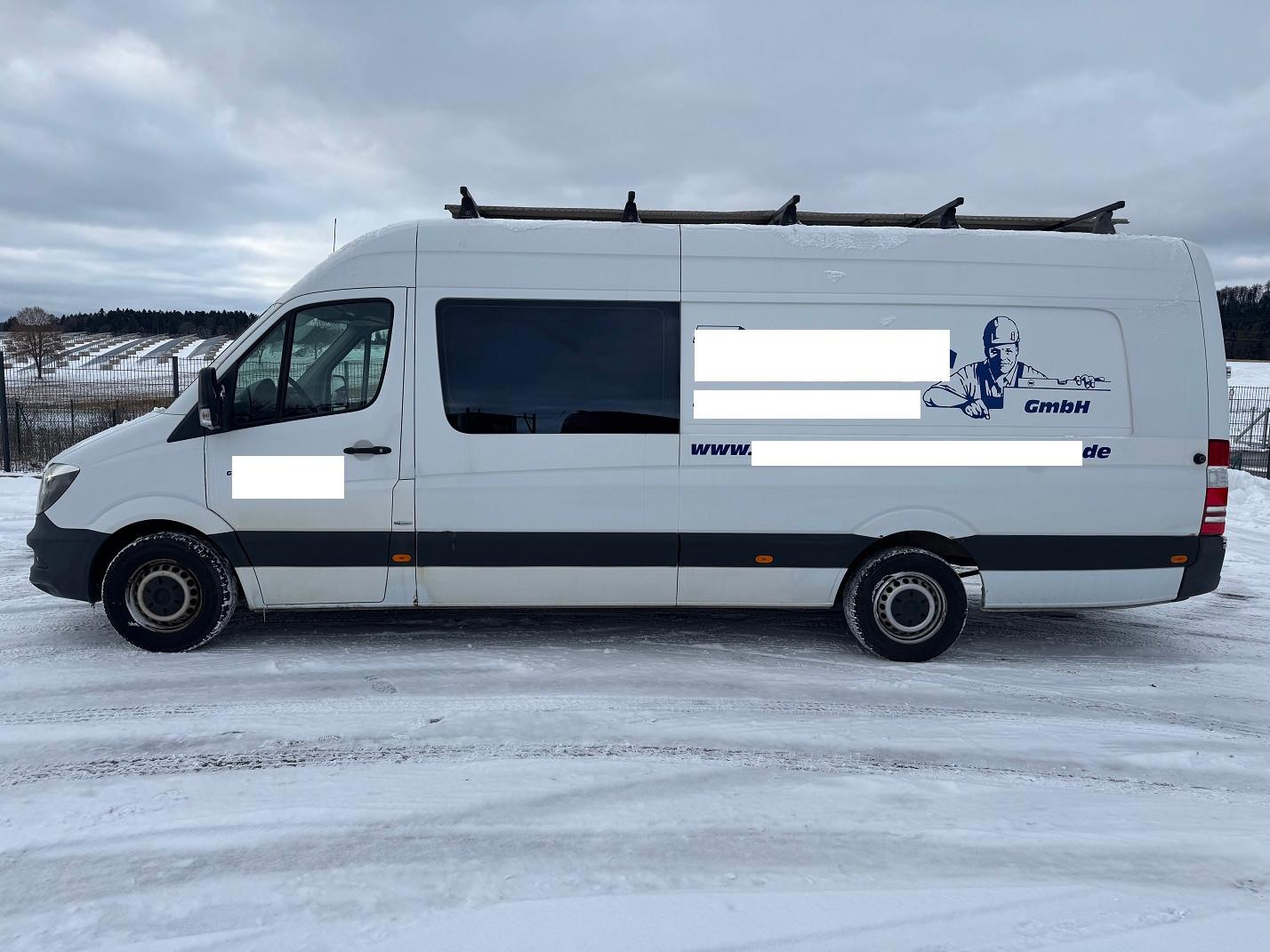 Mercedes-Benz Sprinter 319 CDI Maxi Lang XXL Extralang Mixto