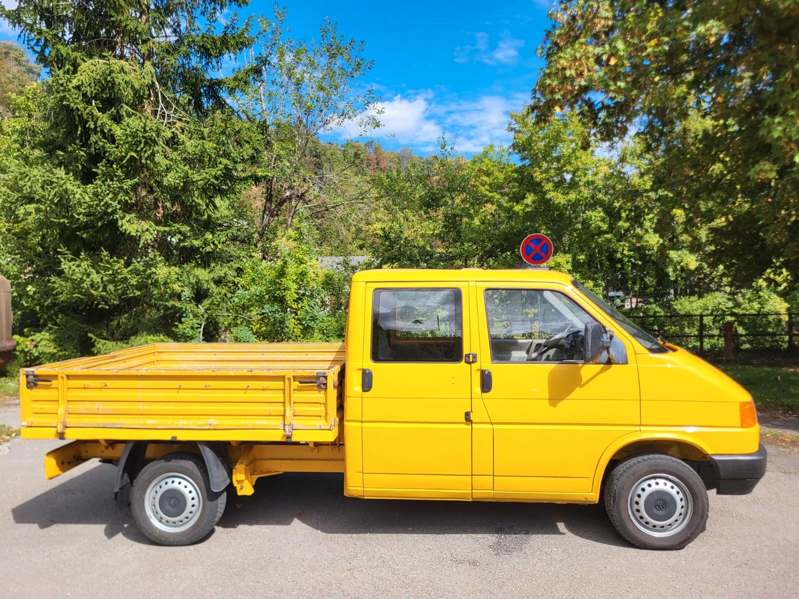 Volkswagen T4 Doka Pritsche Tip Top Service u. TüV neu!